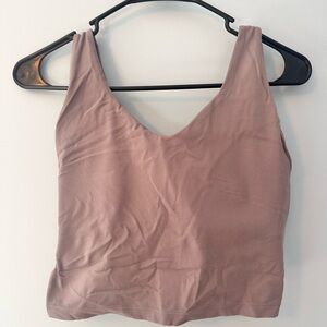 Women's Mauve Workout Tank Top